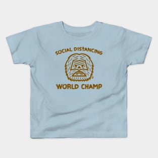 BIG FOOT CHAMP Kids T-Shirt